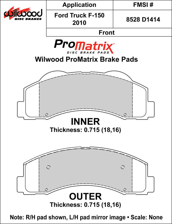 Pad Set, Promatrix, D1414